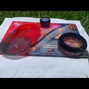 Resin ashtray